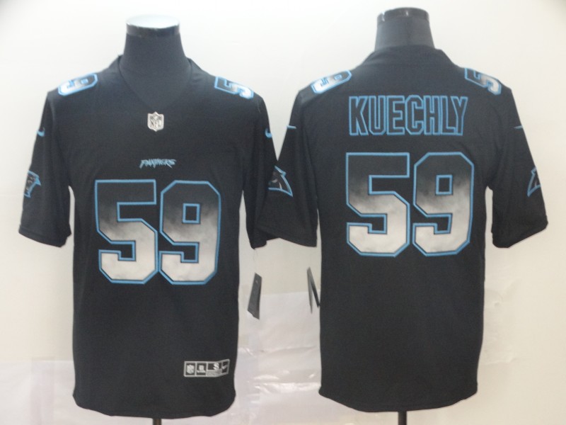 Men's Carolina Panthers #59 Luke Kuechly Black Jersey